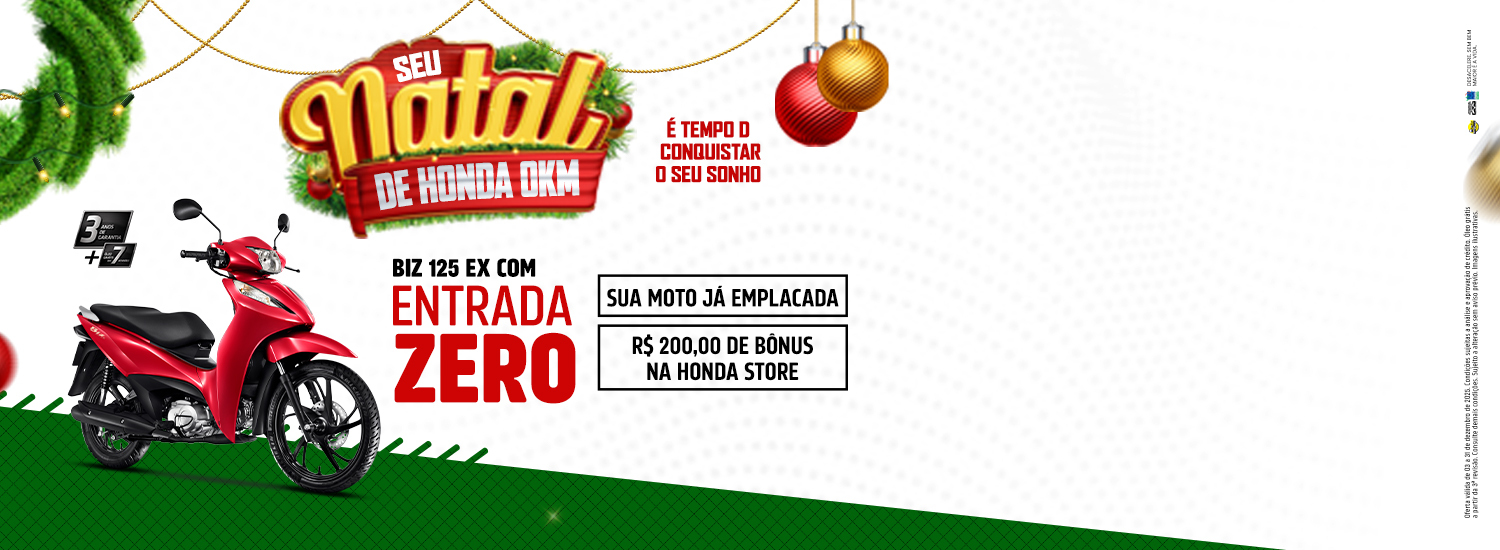 Natal de Biz 125 EX
