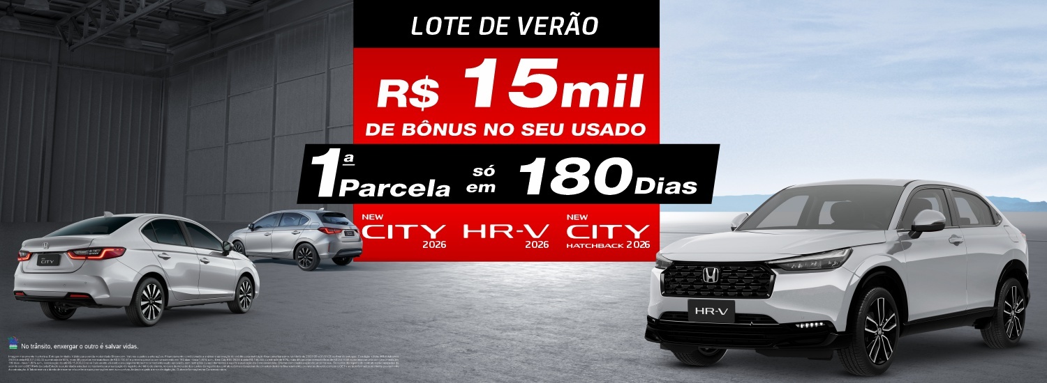 Lote verão new hrv e new city