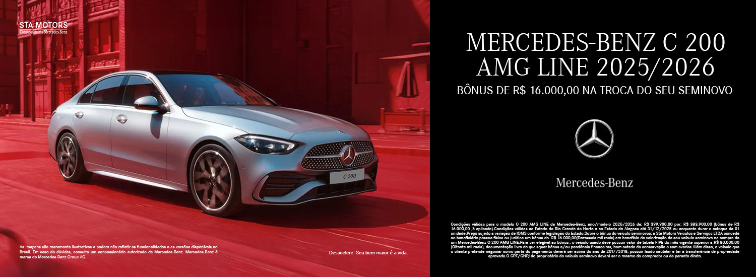 MERCEDES-BENZ C 200 AMG LINE 2025-2026