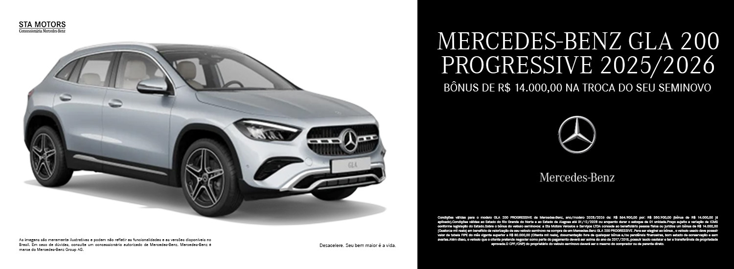 MERCEDES-BENZ GLA 200 PROGRESSIVE 2025-2026