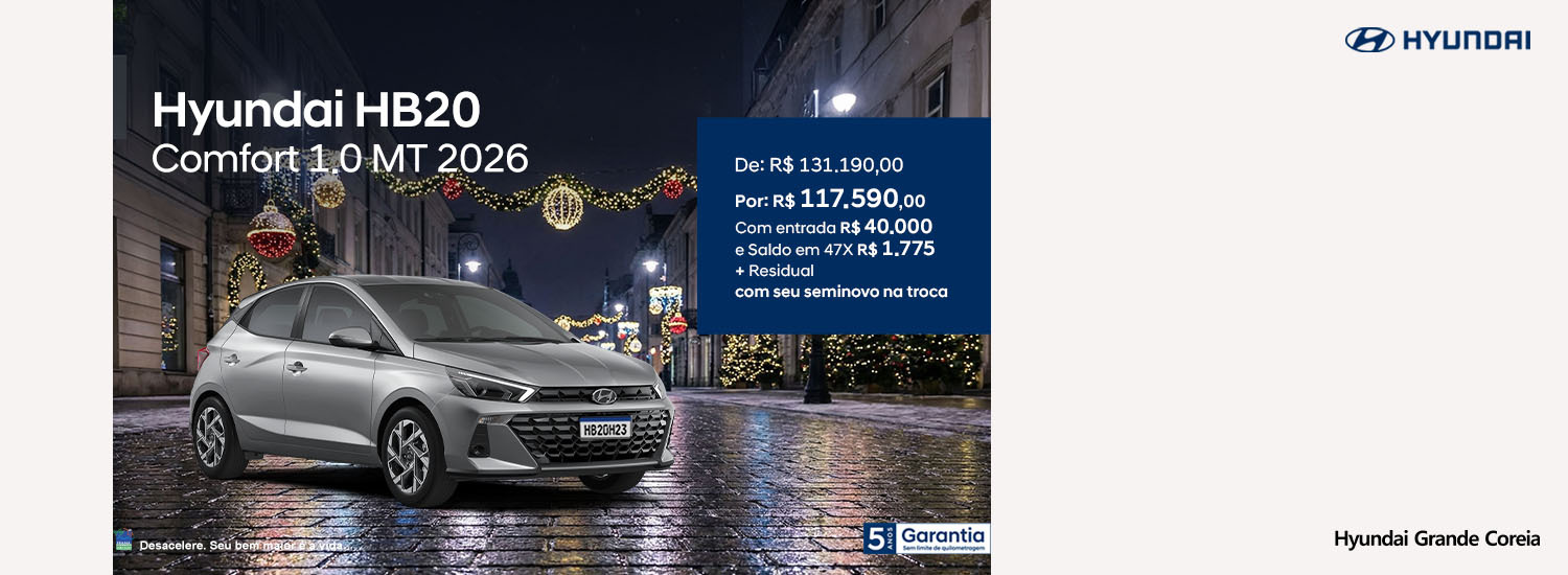 HB20 Comfort MT 2026