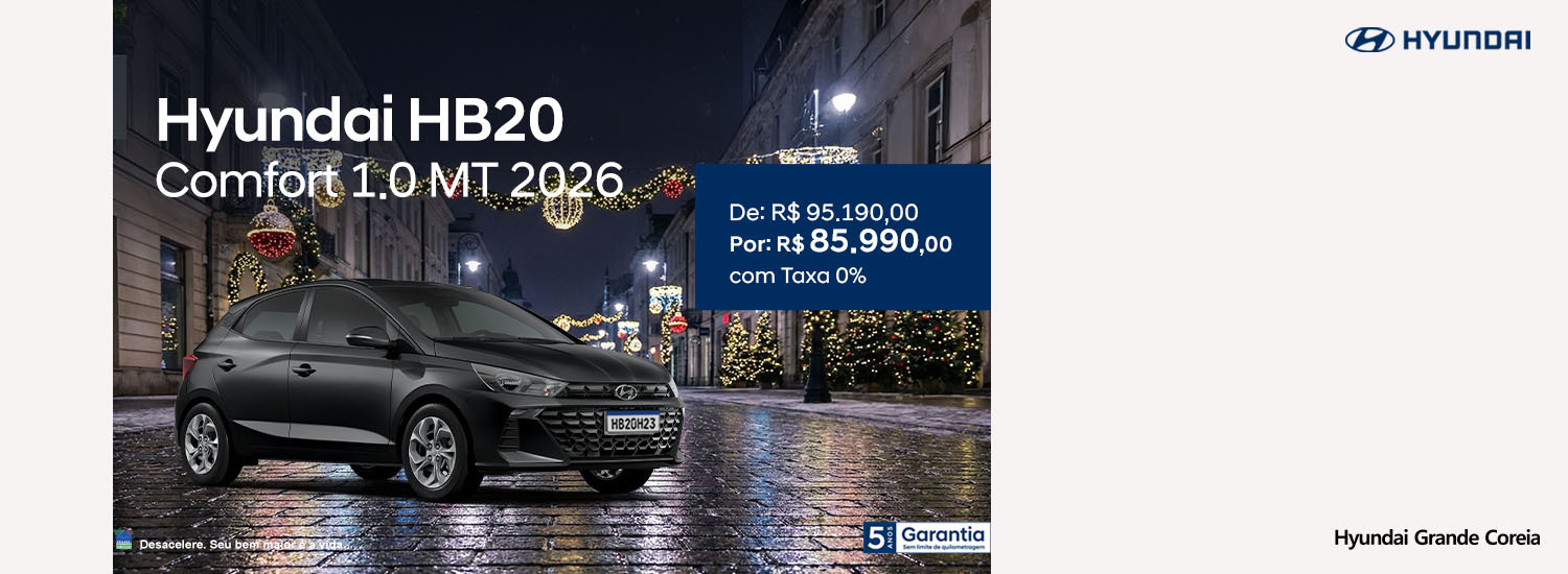 HB20 Comfort MT 2026