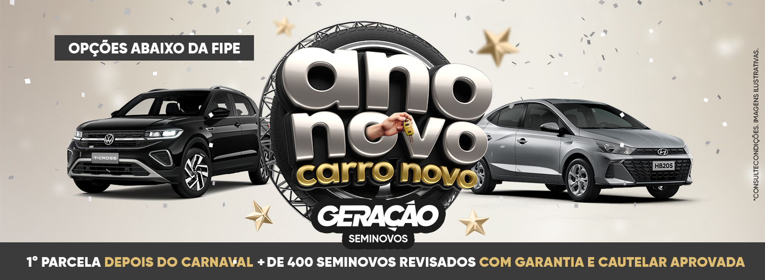ANO NOVO CARRO NOVO