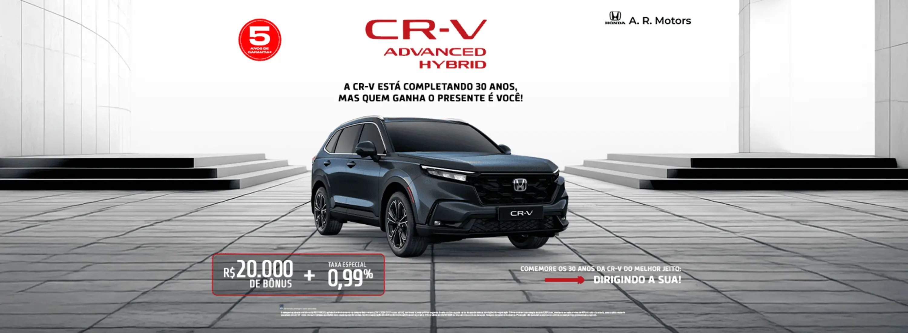 CR-V com Condições Especiais 2026