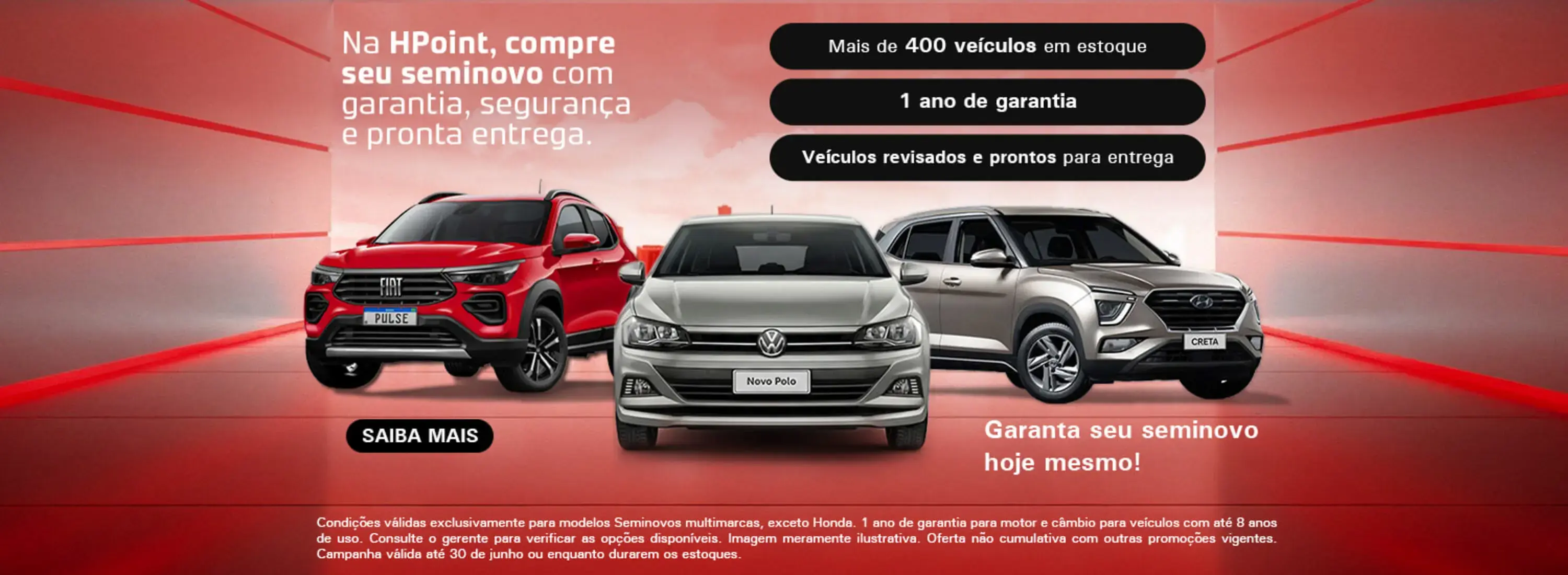 Seminovos com Garantia Grátis