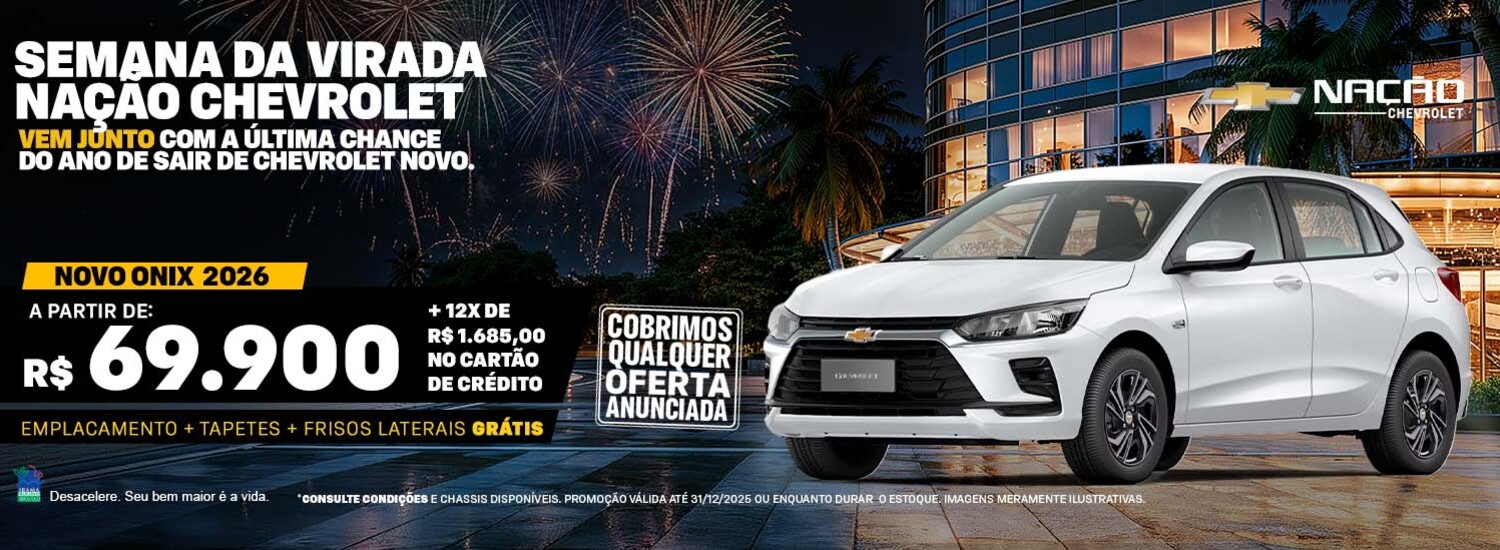 Campanha Semana da Virada Chevrolet - Onix