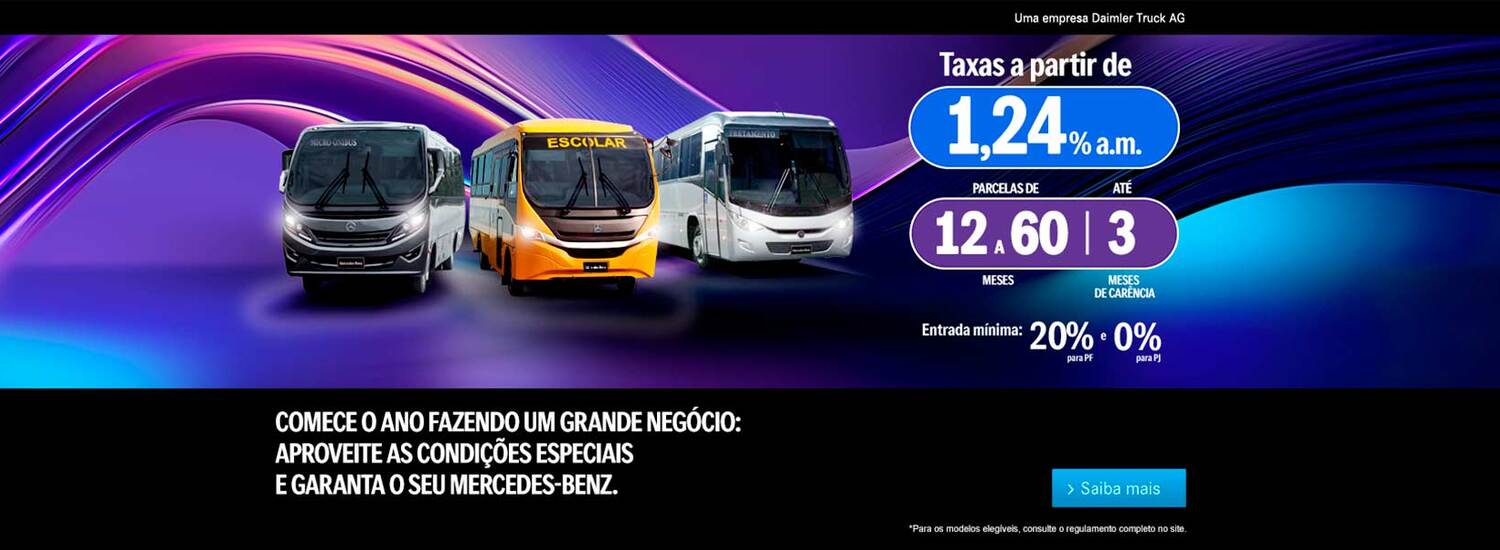 Ofertas de ônibus.