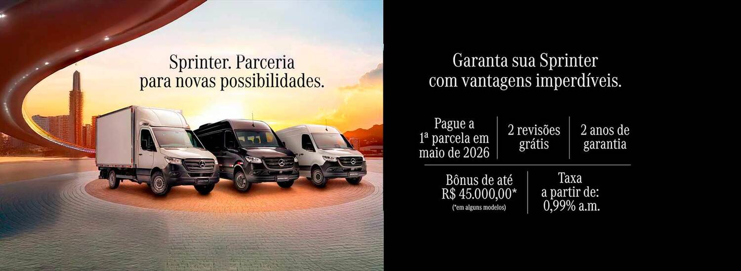 Sprinter: Parceria para novas possibilidades.