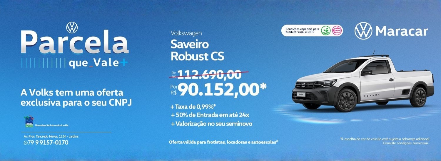 Saveiro Robust CNPJ
