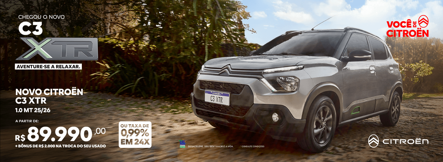 168 DDM Varejo Citroen Voce de citroen c3 xtr