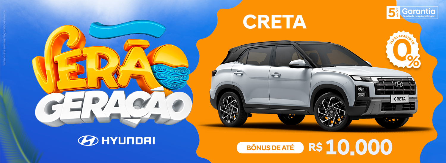 VERÃO GERAÇÃO - CRETA 