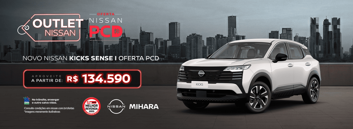 OUTLET NISSAN - SUPERVALORIZAÇÃO DE ATÉ 32.000 NO SEU SEMINOVO + TAXA ZERO 