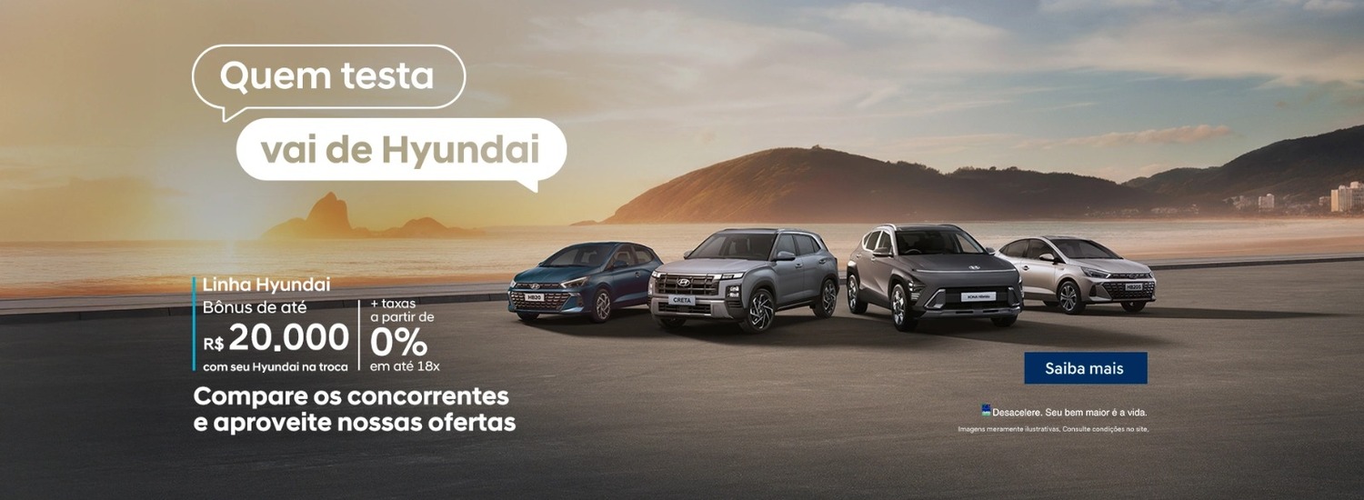 Quem testa vai de Hyundai