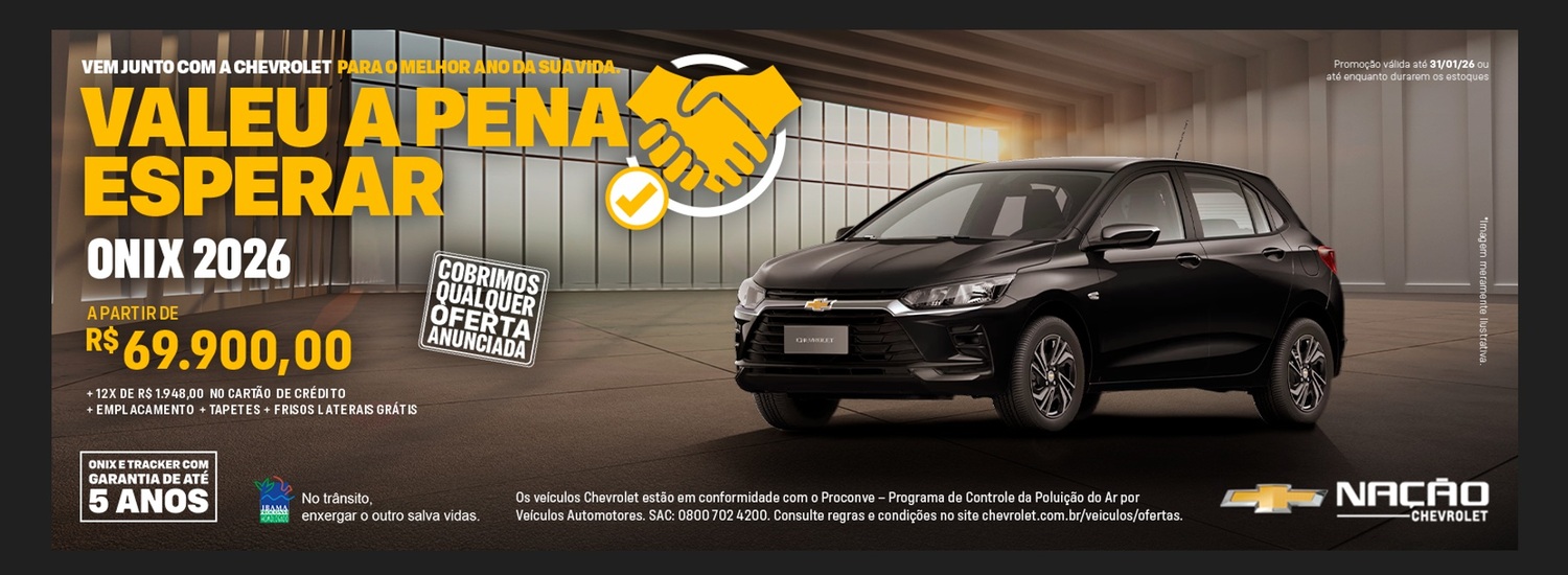 Ano Novo Carro Novo - Onix