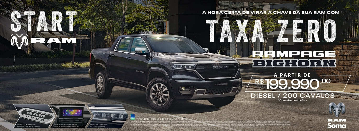 OFERTA JANEIRO - START RAM - BIGHORN