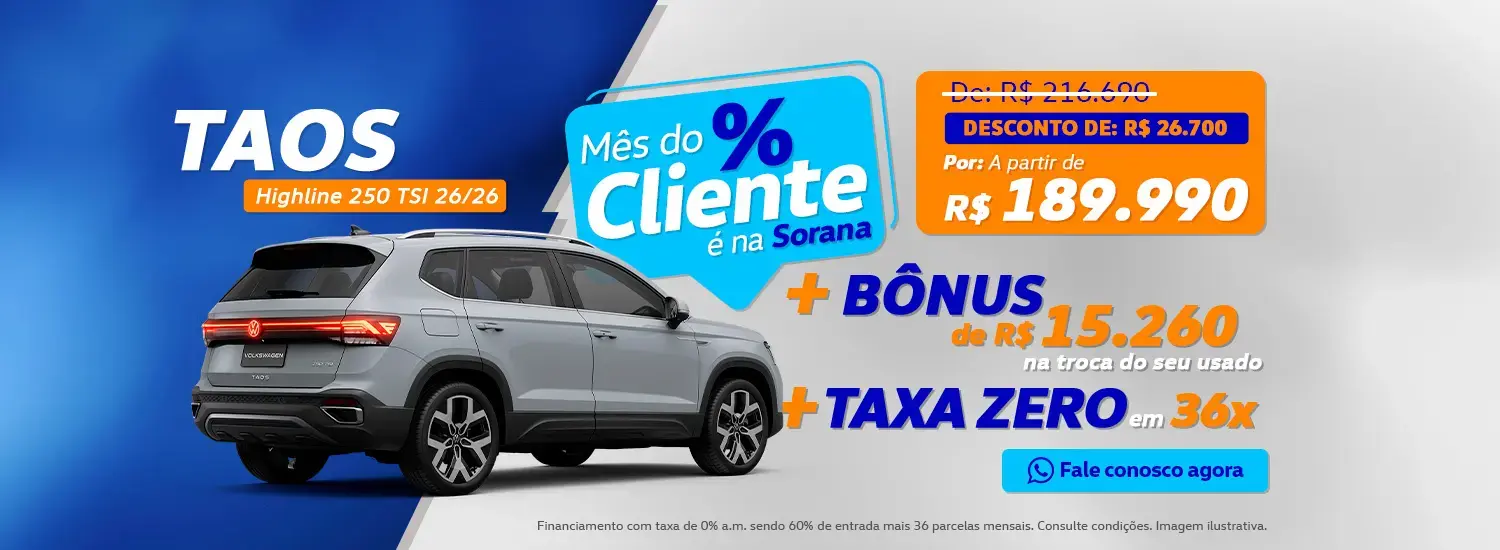 Sorana Novo Taos 2026
