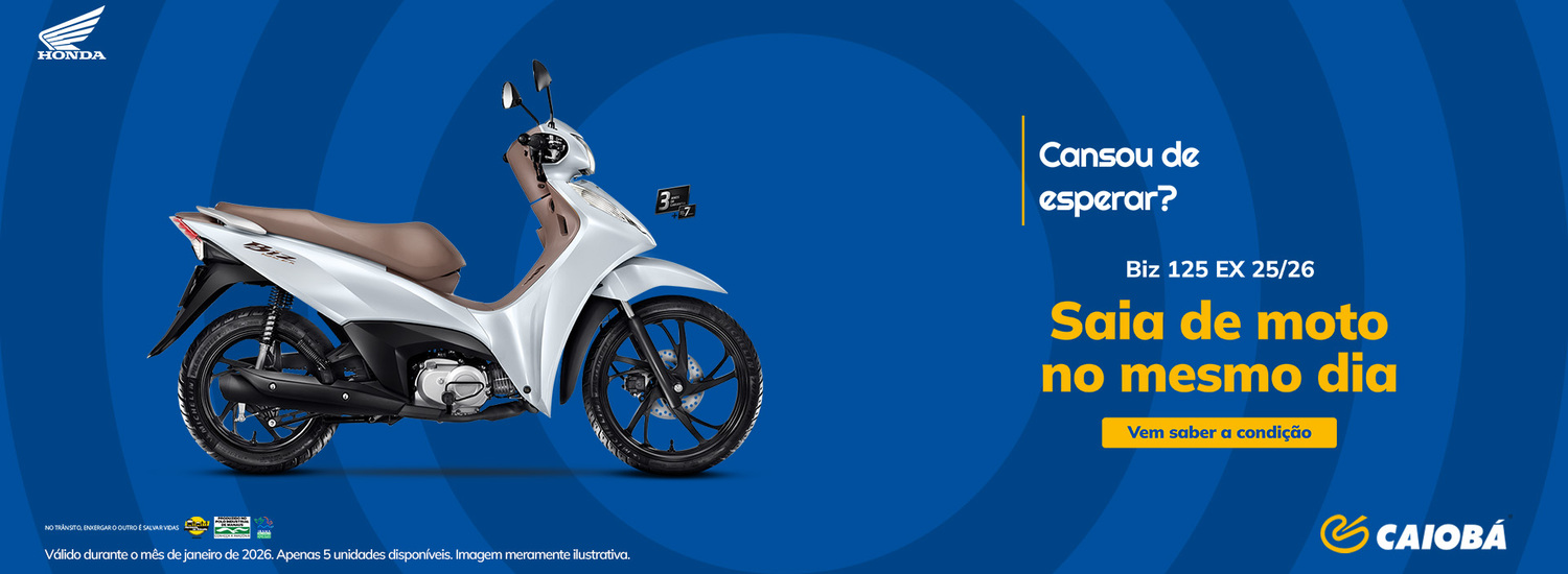 Saia de Moto no mesmo dia Janeiro