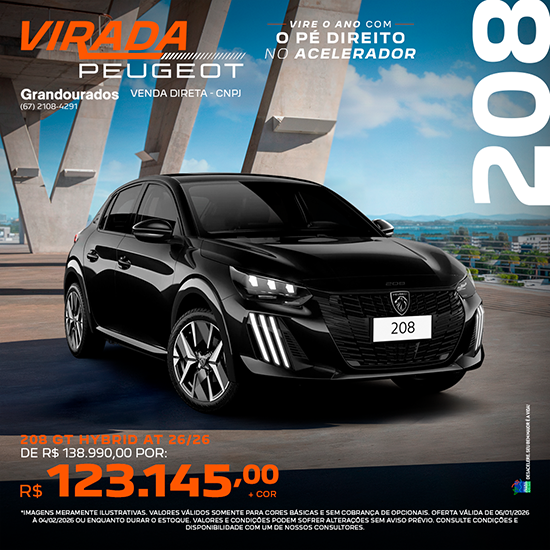 OFERTA 208 GT