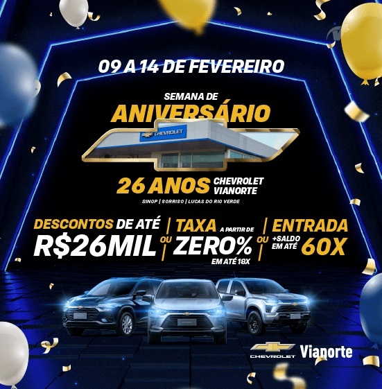Aniversário Chevrolet