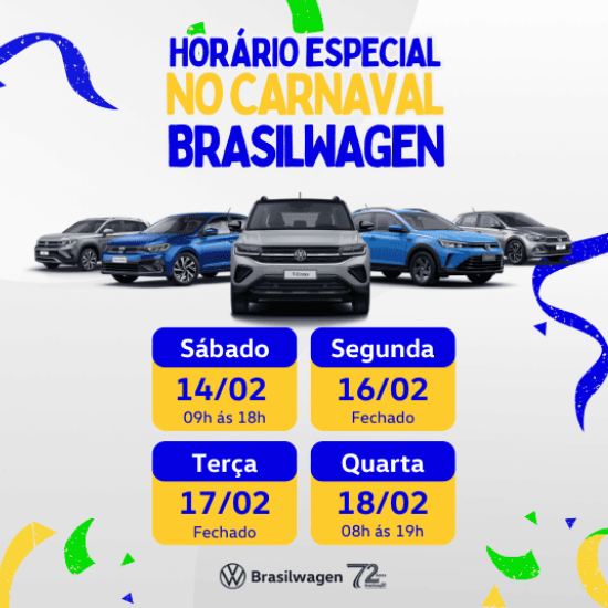 HORARIO DE FUNCIONAMENTO CARNAVAL 