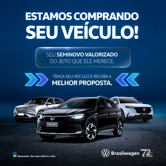 SEMINOVOS ESTAMOS COMPRANDO O SEU VEÍCULO