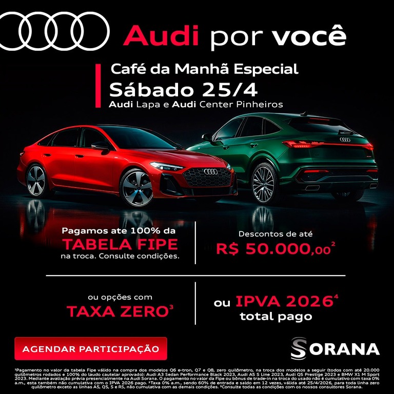 Sorana Audi - Audi por Você