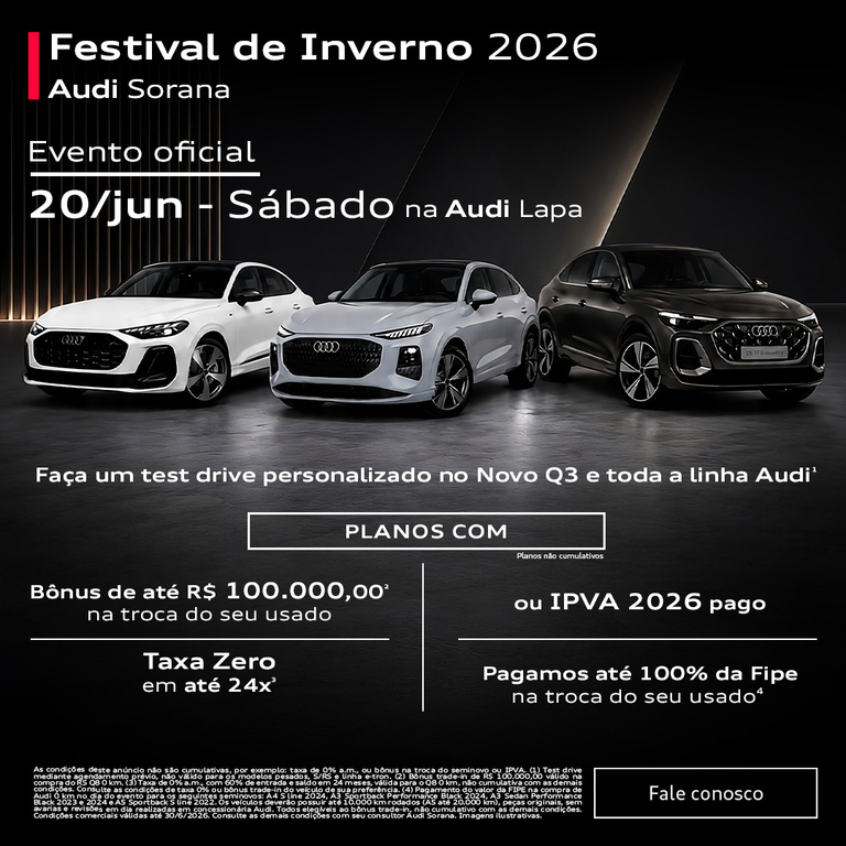 Audi Lapa - Audi Festival de Inverno 2026