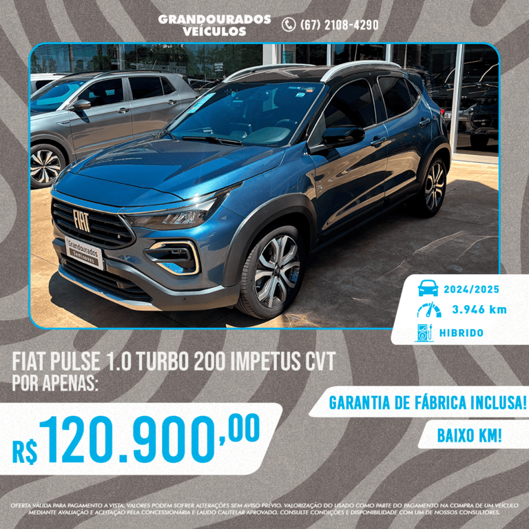 OFERTA PULSE - MARÇO