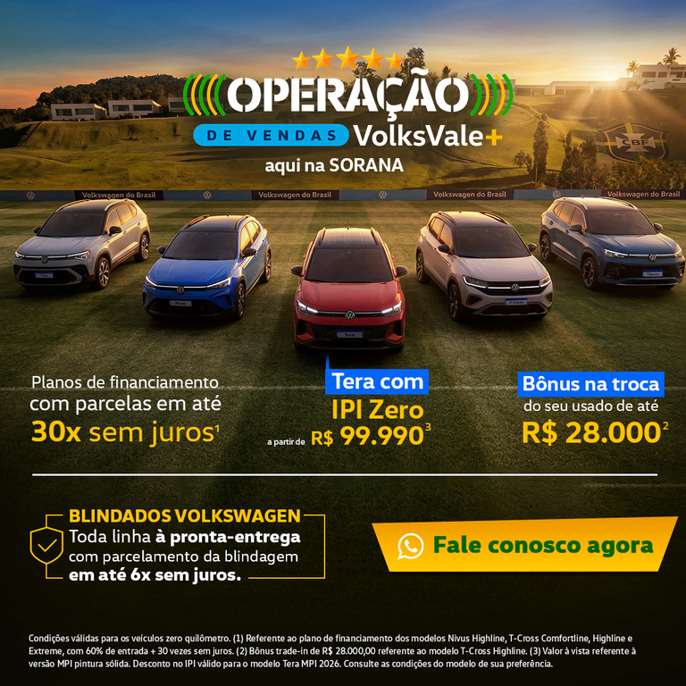 Sorana Operação de Vendas VolksVale+