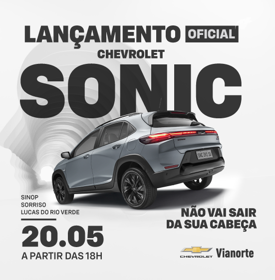 Lançamento Sonic Chevrolet 