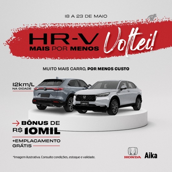 HR-V Mais Por Menos