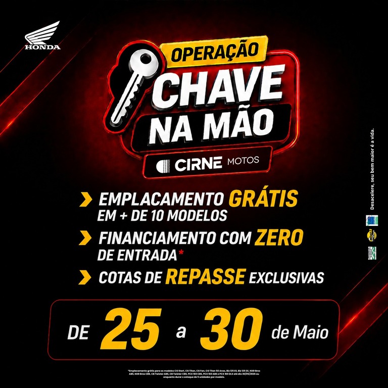 CHAVE NA MÃO