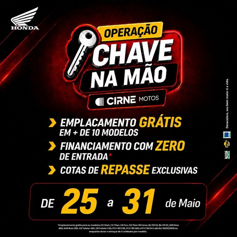 CHAVE NA MÃO