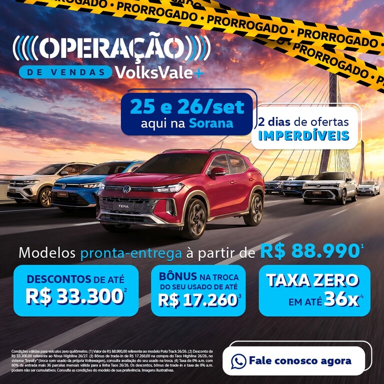 Sorana Operação de Vendas