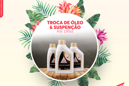 TROCA DE ÓLEO & SUSPENSÃO