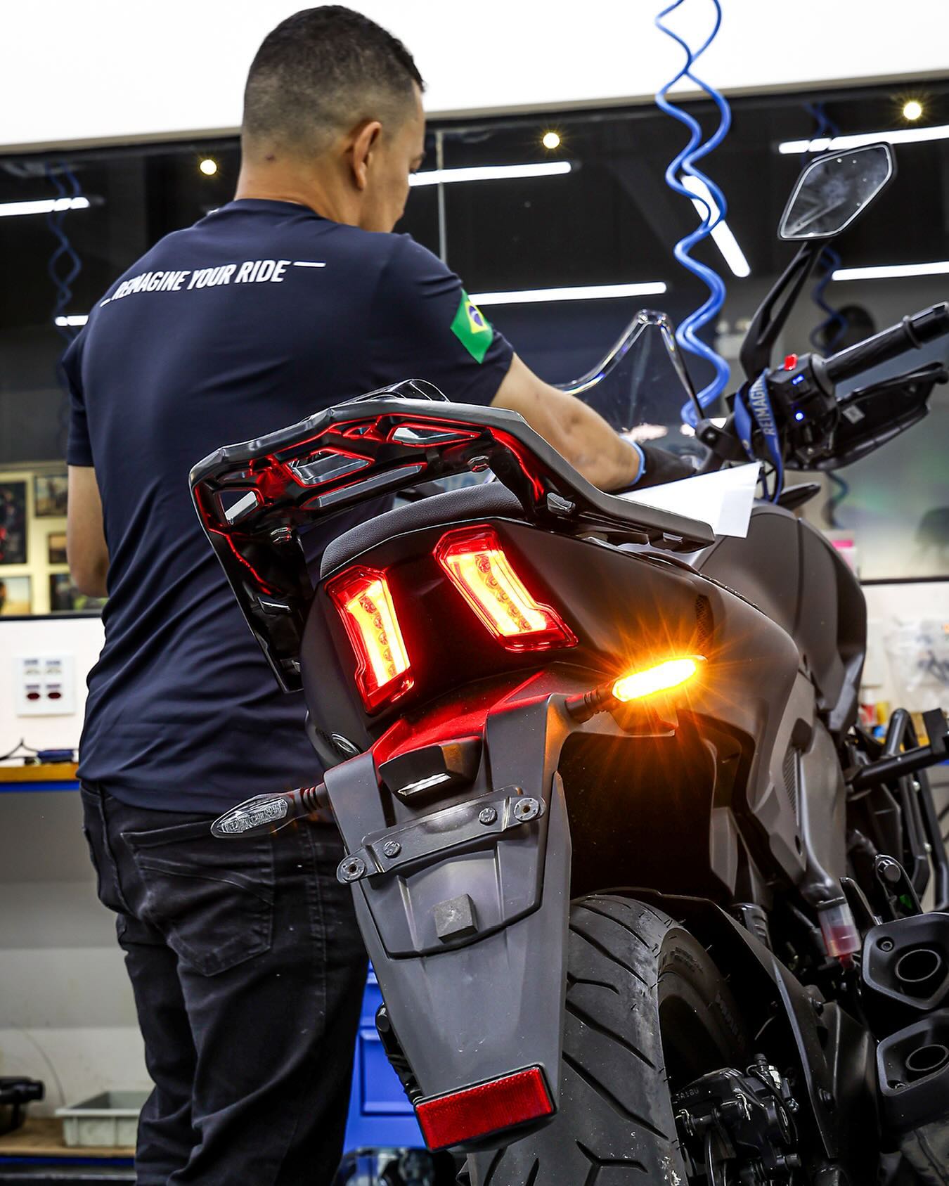 1o Revisão Dominar 160 1.000KM