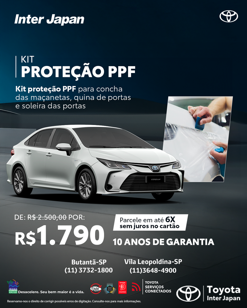 Kit Proteção PPF