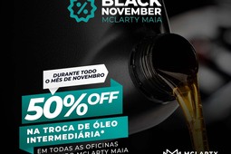 Troca de óleo - Black November McLarty Maia