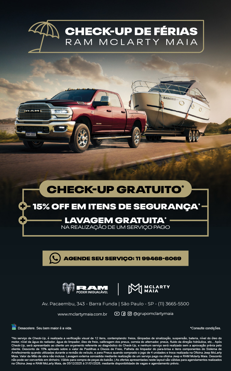 Check-up férias RAM