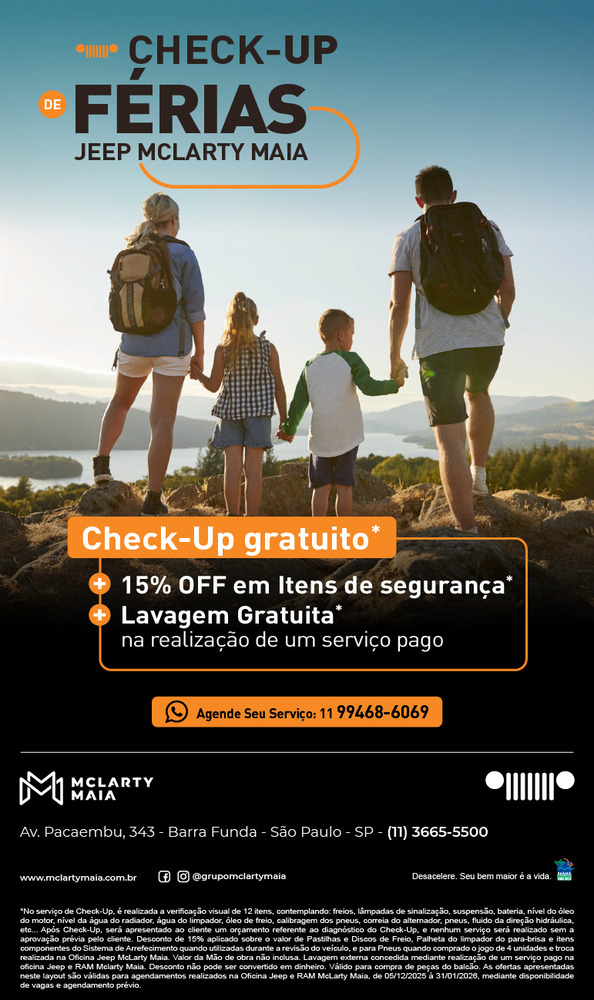 Check-Up Férias JEEP