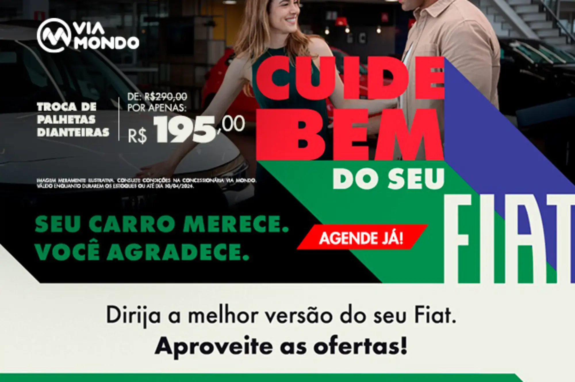 Imagem do Troca de palhetas dianteiras 