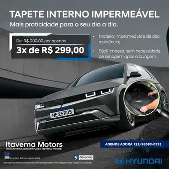 Tapete Interno Impermeável