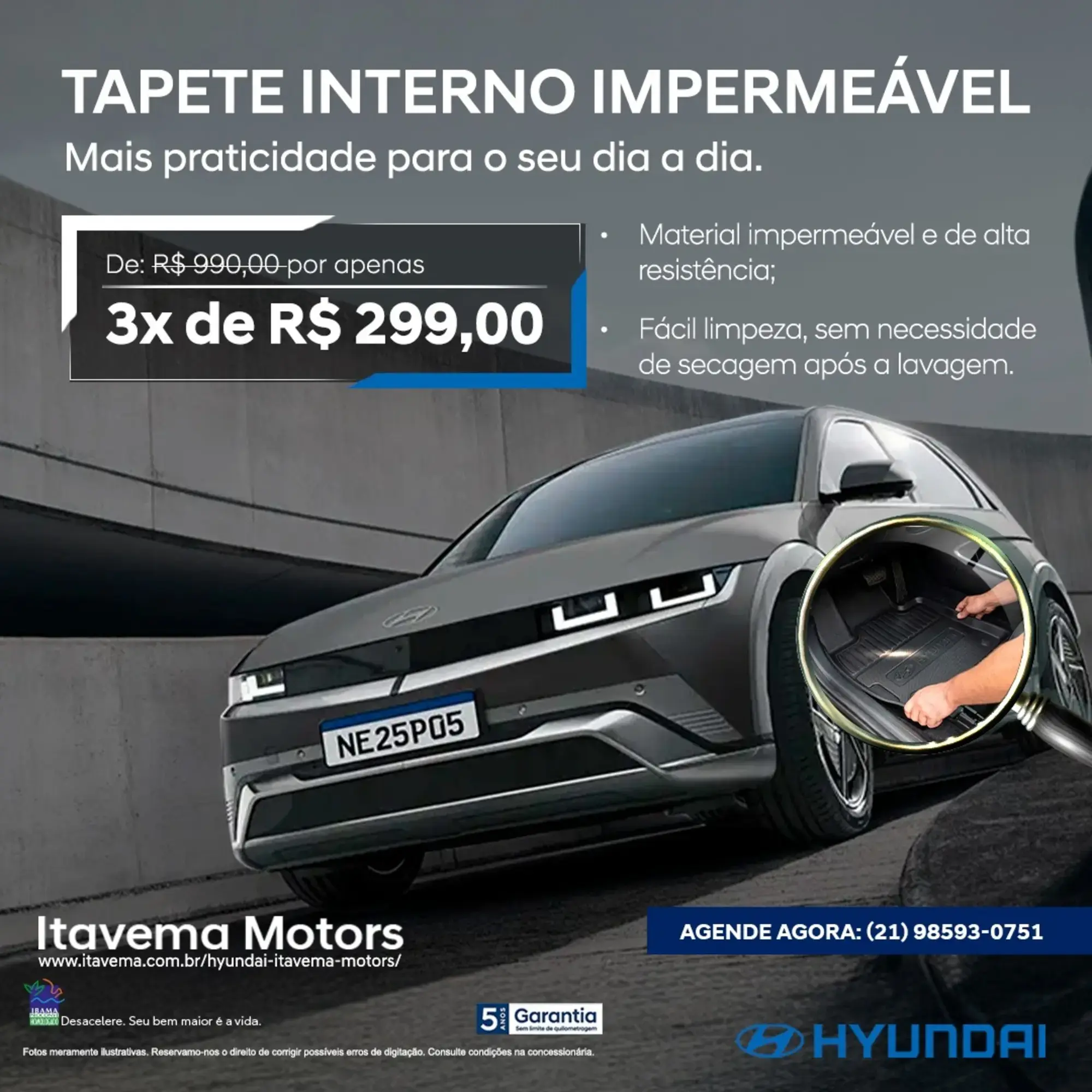 Tapete Interno Impermeável
