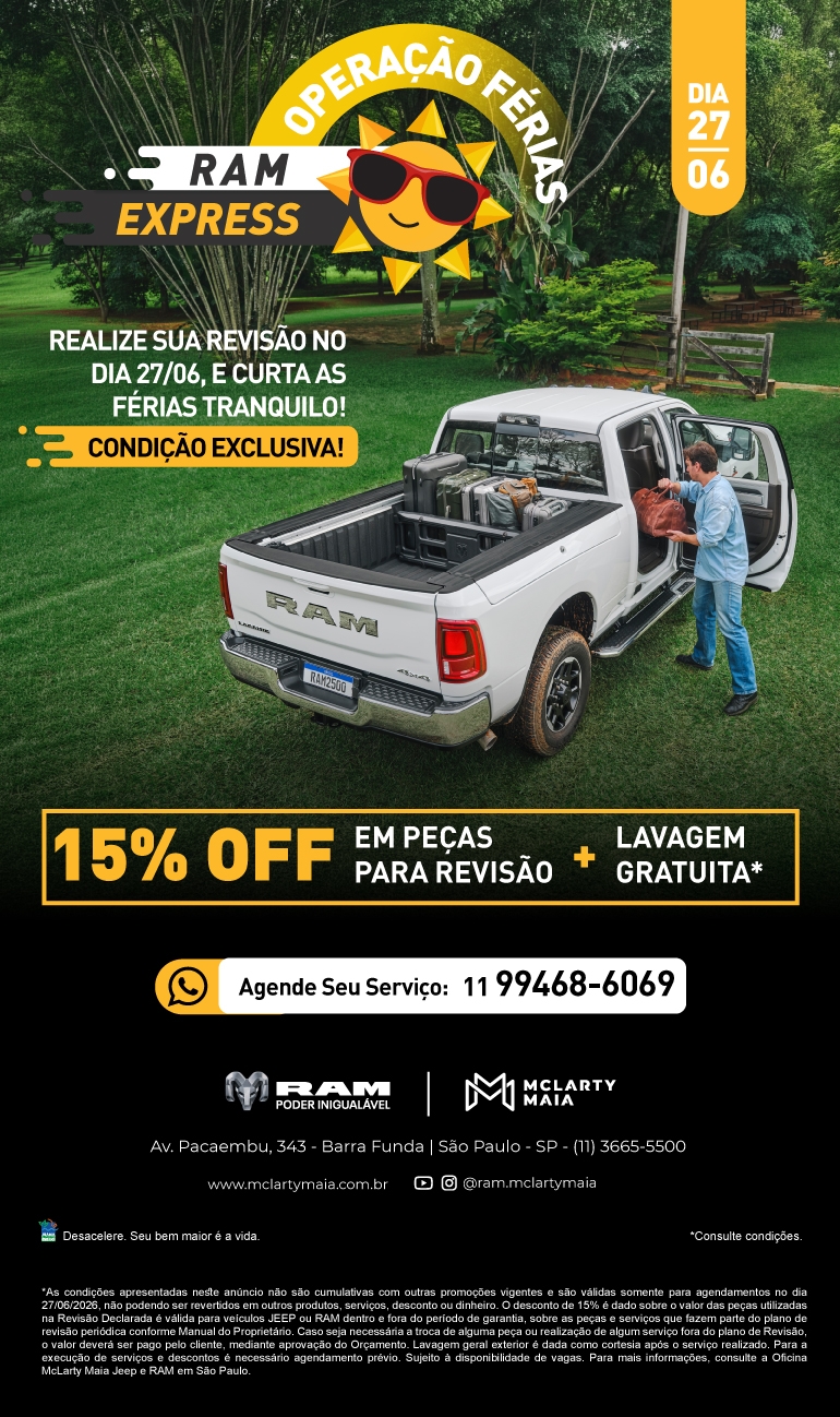 RAM EXPRESS | OPERAÇÃO FÉRIAS