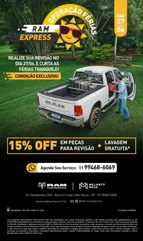 RAM EXPRESS | OPERAÇÃO FÉRIAS