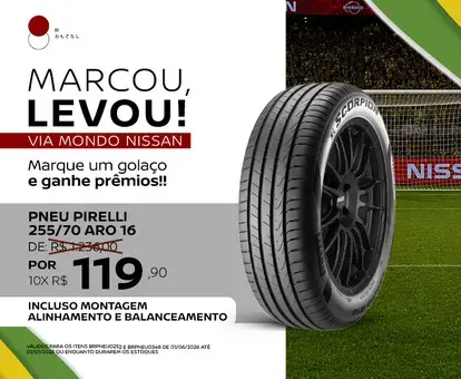 MARCOU, LEVOU! - PNEU 255/70 ARO 16