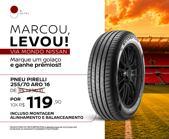 MARCOU, LEVOU! - PNEU 255/70 ARO 16