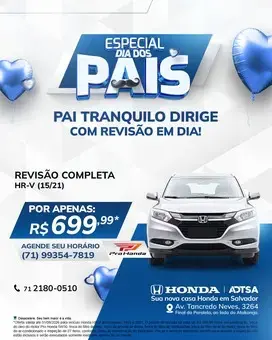 REVISÃO COMPLETA HR-V 2015 ATÉ 2021