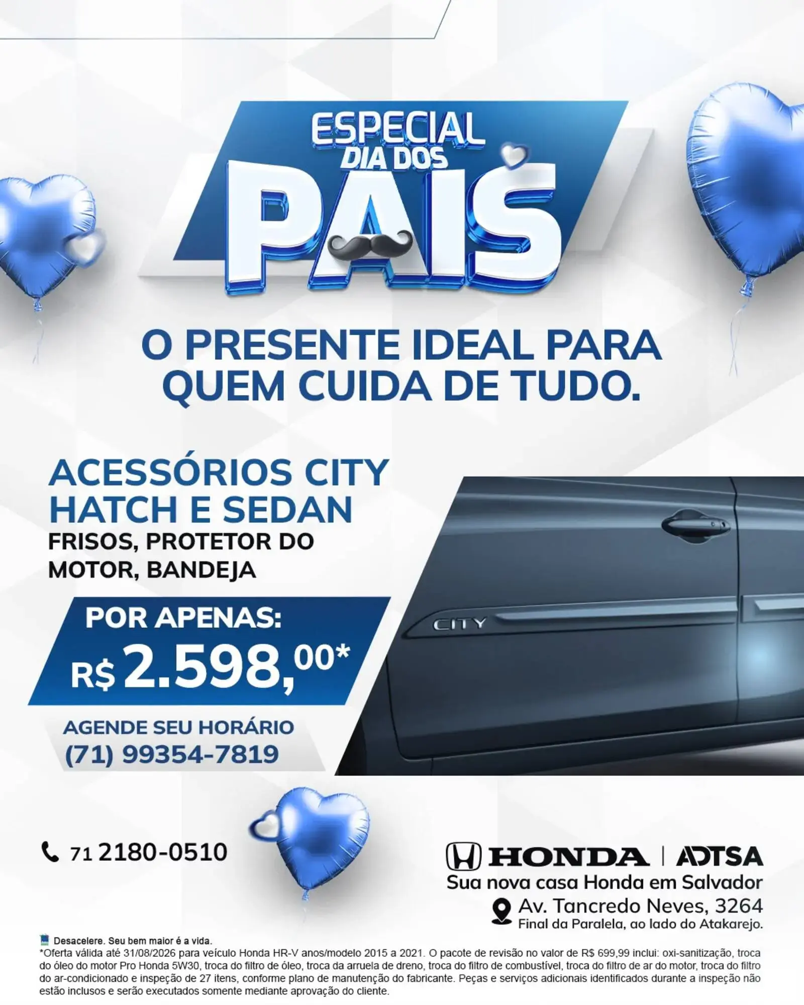 FRISO COM LOGO, PROTETOR DO CÁRTER E BANDEJA