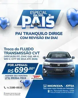 TROCA DE FLUIDO CVT